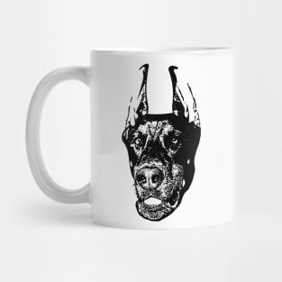 Doberman Pinscher Dobie Mug